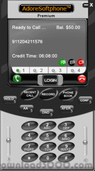 Adore PC Softphone Premium Version screenshot